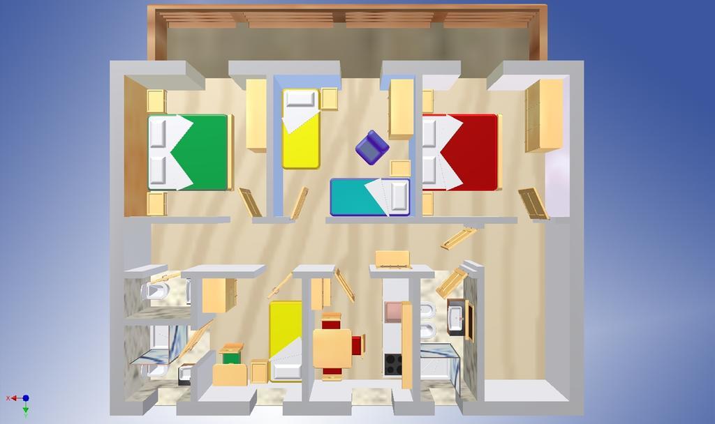 Appartamenti Residence Pars バディーア エクステリア 写真